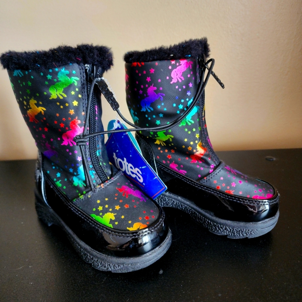 New!! Unicorn Snow Boots